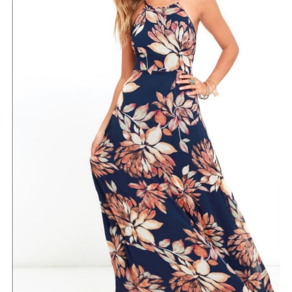 Lulu's Adventure Seeker floral maxi dress - Picture 8 of 13